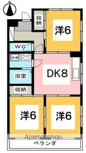 品川第一ビル【B503号室】の間取り