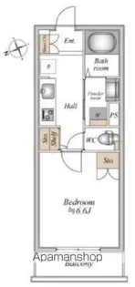 ザ・フォレスト立川【3階】の間取り