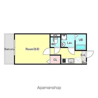 ジーメゾン鎌ケ谷セレスト【3階】の間取り