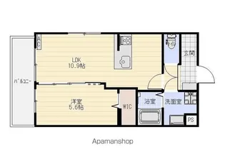 ベレッツァ神田町Ⅰ【3階】の間取り