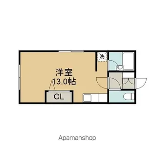 ルノアール【205号室】の間取り