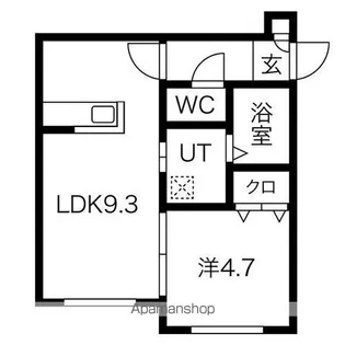 サンステージ澄川3-1【3階】の間取り