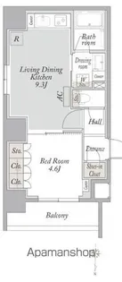 ラクラス浅草【7階】の間取り