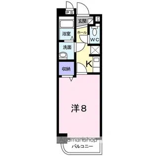 マメールロア【1階】の間取り