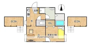 バークレイビラ【201号室】の間取り