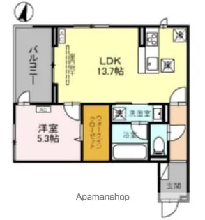 雅【1階】の間取り