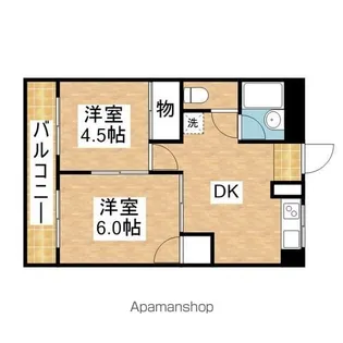 タマキビル【303号室】の間取り