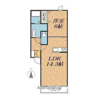 プラナス52【2階】の間取り