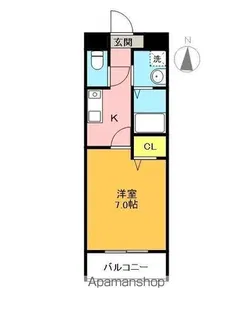 プレジデント21【5階】の間取り