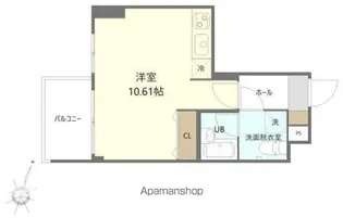 HOPE CITY 秋葉原【11階】の間取り