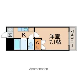 ファーイーストメゾン【3階】の間取り