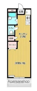 マンション けやき【305号室】の間取り