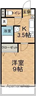 エルピスフタゴ【203号室】の間取り