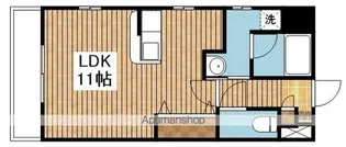 ローザ東中通【304号室】の間取り