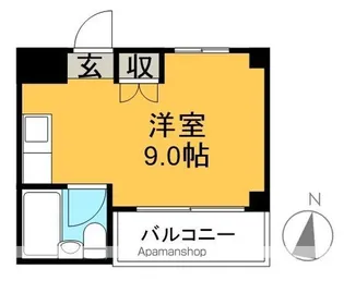 スカイコートⅠ【2階】の間取り