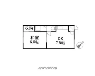 エスポワール15【202号室】の間取り