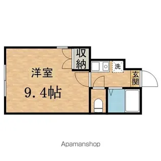 グリシーヌ【1階】の間取り