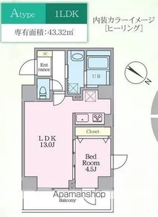 LUVAST YOYOGI PARK【4階】の間取り