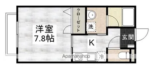 MフィールドⅠ【105号室】の間取り