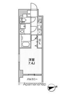 BLAU南池袋【10階】の間取り