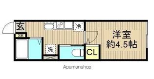 K.F新柴又【2階】の間取り