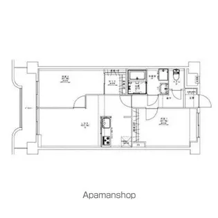 NOIE旭橋【503号室】の間取り