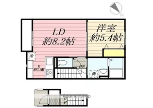 LILY津田沼【2階】の間取り