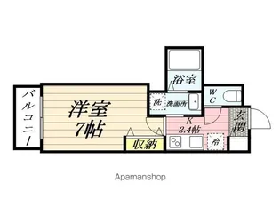 エスコートアイ【3階】の間取り