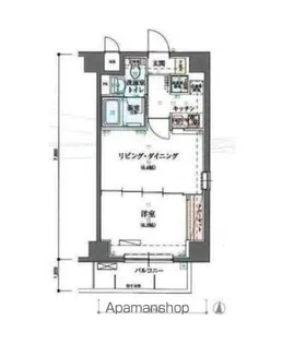 リヴシティ錦糸町【4階】の間取り
