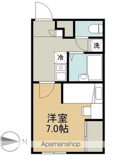モンレーヴ常滑【108号室】の間取り