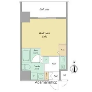 ALATO白壁【10階】の間取り