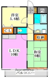 メイ・グリーン塚田【3階】の間取り