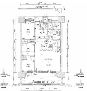 アーバンパレス香椎照葉【16階】の間取り