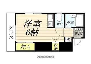 榎本ハイツ【1階】の間取り