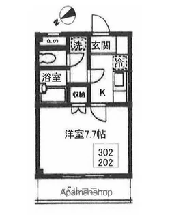 オピュレ横浜【2階】の間取り