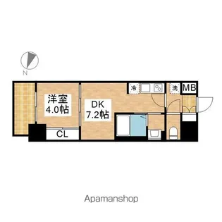 L&Cレジデンス鶴舞公園【5階】の間取り