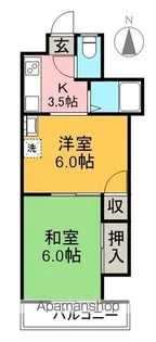 メゾン東邦Ⅴ【3階】の間取り