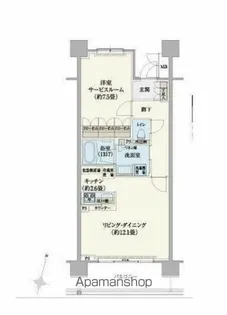 リージア経堂テラスガーデン【2階】の間取り