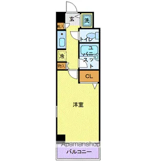 CITY SPIRE国分寺【4階】の間取り