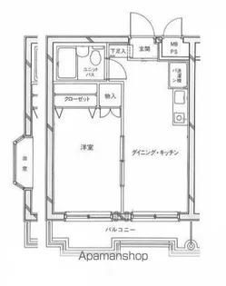 パレ・ドール柏【4階】の間取り