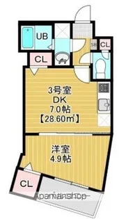 AURORO(アウローロ)【6階】の間取り