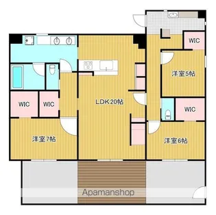 THE TOWL【1階】の間取り