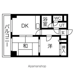 玉田ビルクロスロード琴似(タマダビルクロスロードコトニ)【3階】の間取り
