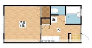 ココ・パーム【2階】の間取り