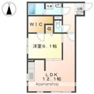 ファミーユ・さくら【1階】の間取り