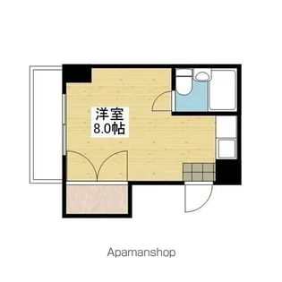 三光ガスビル【5階】の間取り
