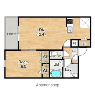 (仮称)ジーメゾン西枇杷島プレフィエ【3階】の間取り