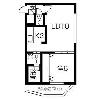 Lealta Park【2階】の間取り