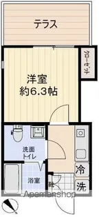 ピースヒル【1階】の間取り
