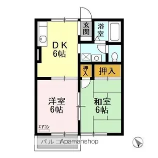 クレインビレッジ【1階】の間取り
